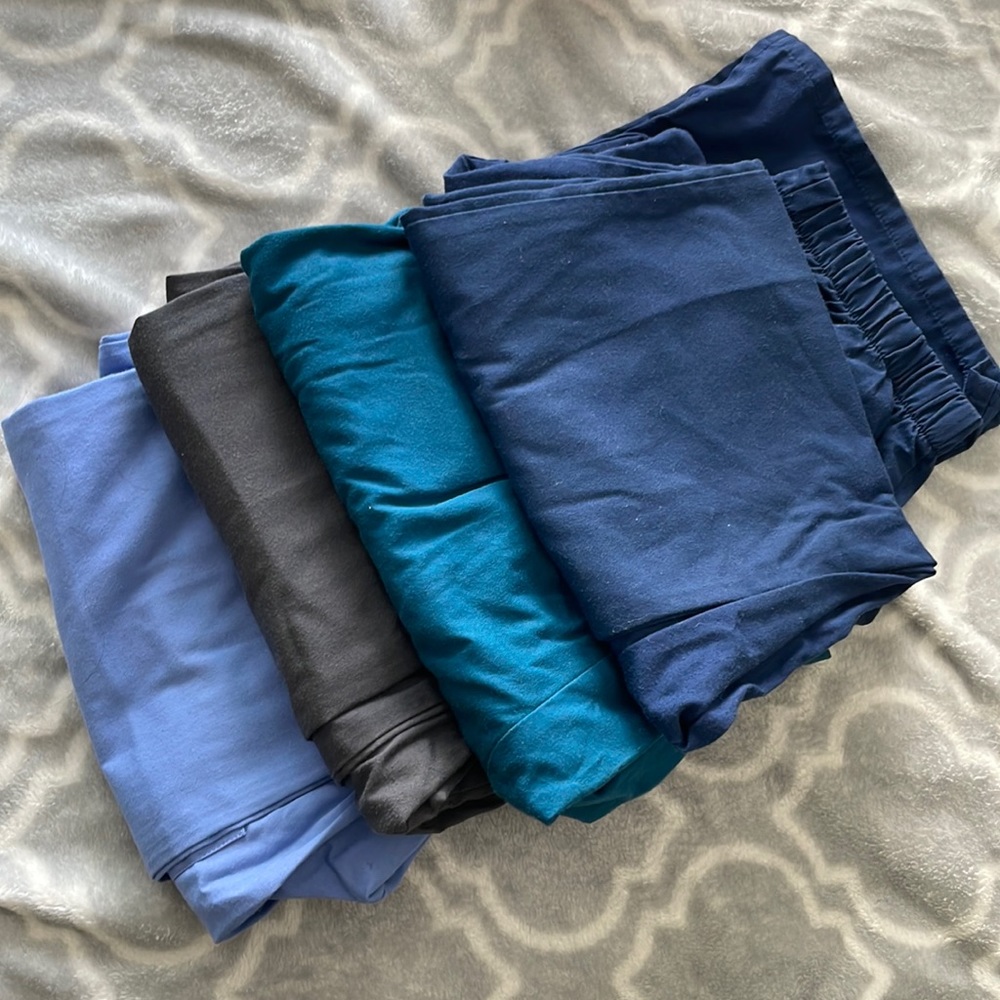 4 pairs of Cherokee Scrubs! Lightly used, great condition